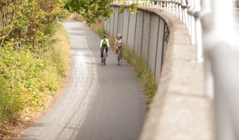 Biking the Burke