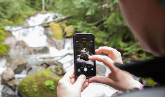 Northwest waterfall hike